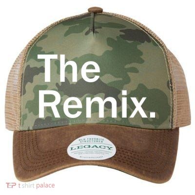 The Remix. Funny Classic Logo Legacy Tie Dye Trucker Hat