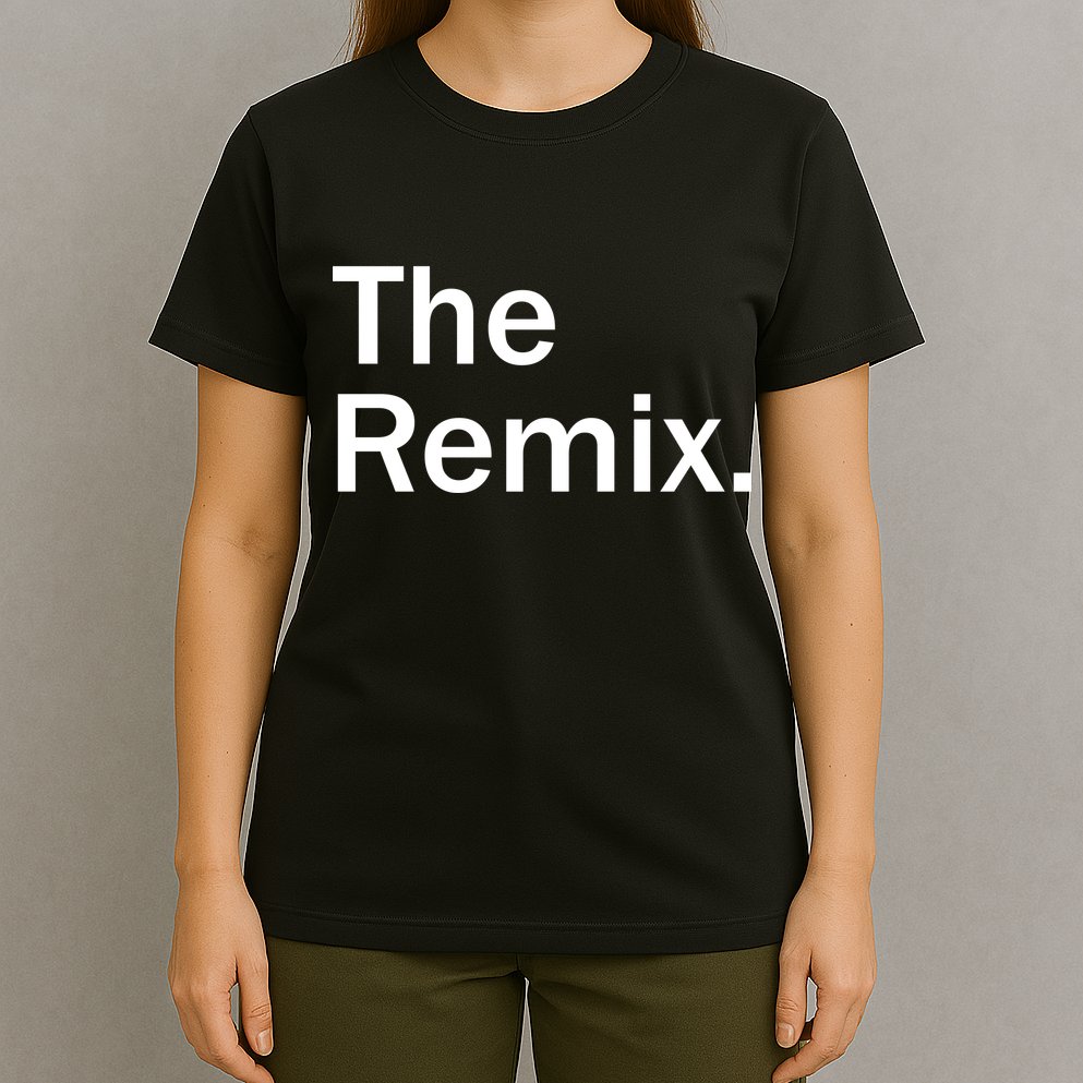 The Remix. Funny Classic Logo T-Shirt