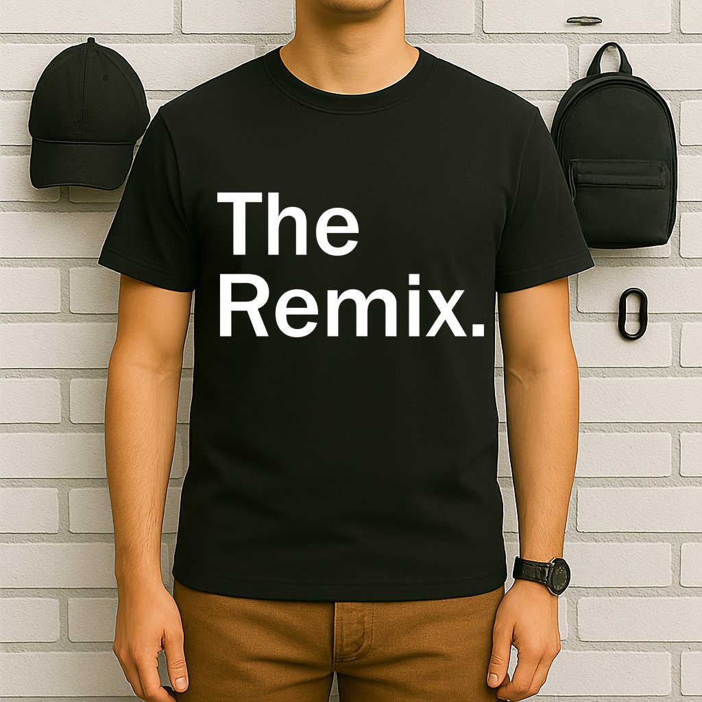 The Remix. Funny Classic Logo T-Shirt