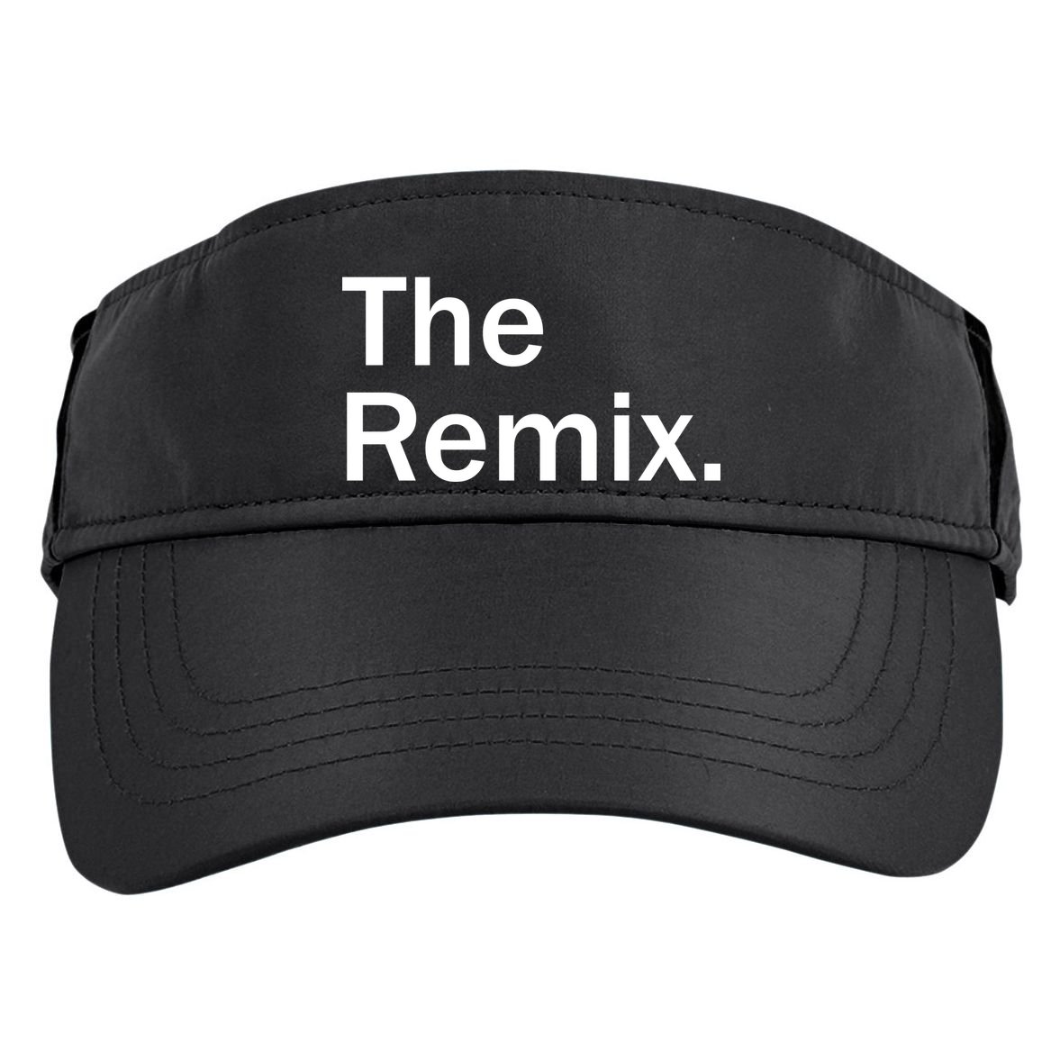 The Remix. Funny Classic Logo Adult Drive Performance Visor