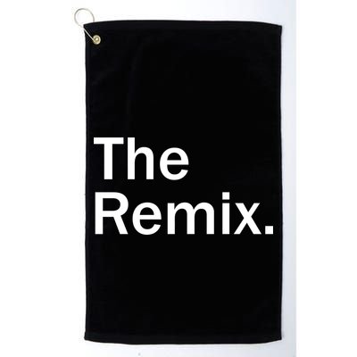 The Remix. Funny Classic Logo Golf Towel