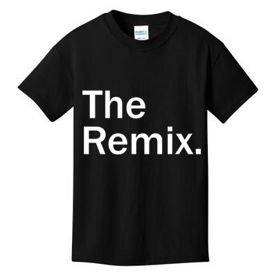 The Remix. Funny Classic Logo Kids T-Shirt