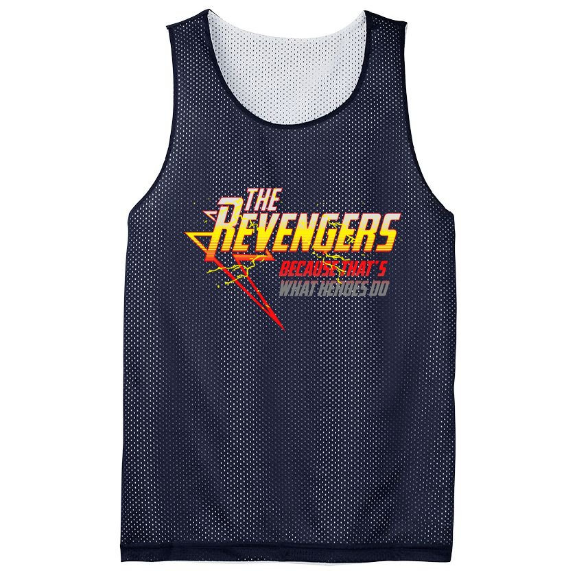The Revengers Mesh Reversible Basketball Jersey Tank