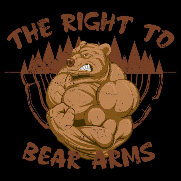 The Right To Bear Arms USA-Made Doggie Bandana