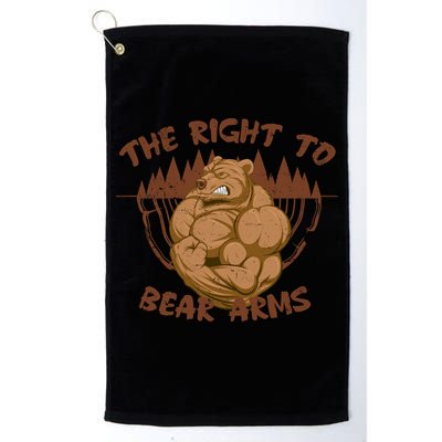 The Right To Bear Arms Golf Towel