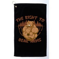 The Right To Bear Arms Golf Towel