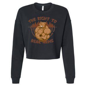 The Right To Bear Arms Cropped Pullover Crew