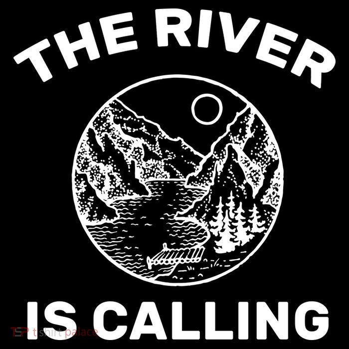 The River Is Calling  High Crown Mesh Back Trucker Hat