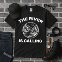 The River Is Calling  Tall T-Shirt