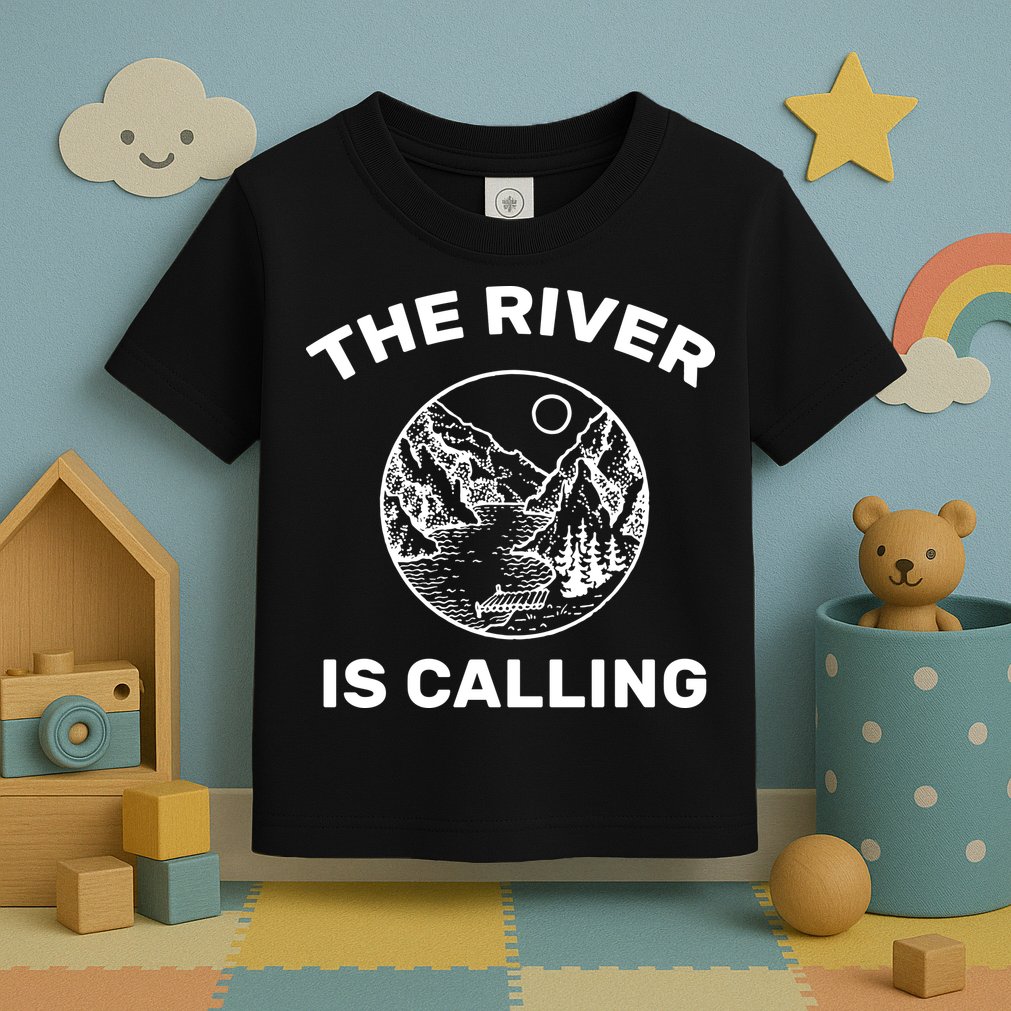 The River Is Calling  Toddler T-Shirt