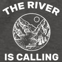 The River Is Calling  Vector Backpack