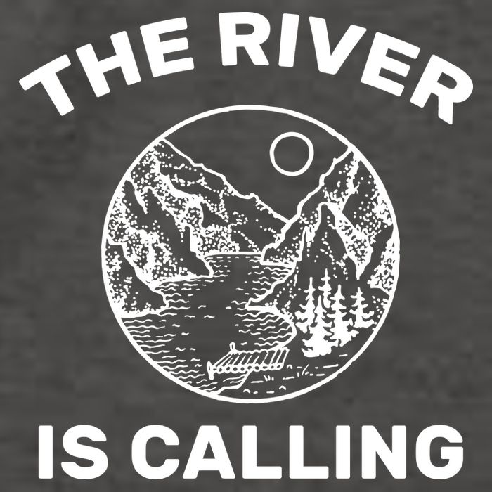 The River Is Calling  Vector Backpack