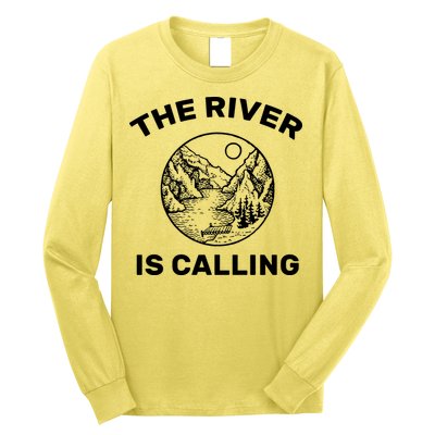 The River Is Calling  Long Sleeve Shirt