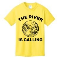 The River Is Calling  Kids T-Shirt