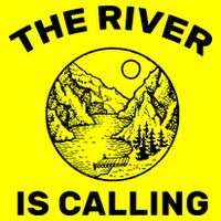 The River Is Calling  Kids T-Shirt