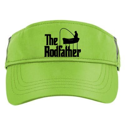 The Rod Father Funny Fishing Dad Adult Drive Performance Visor