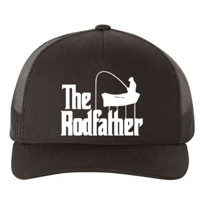 The Rod Father Funny Fishing Dad Yupoong Adult 5-Panel Trucker Hat