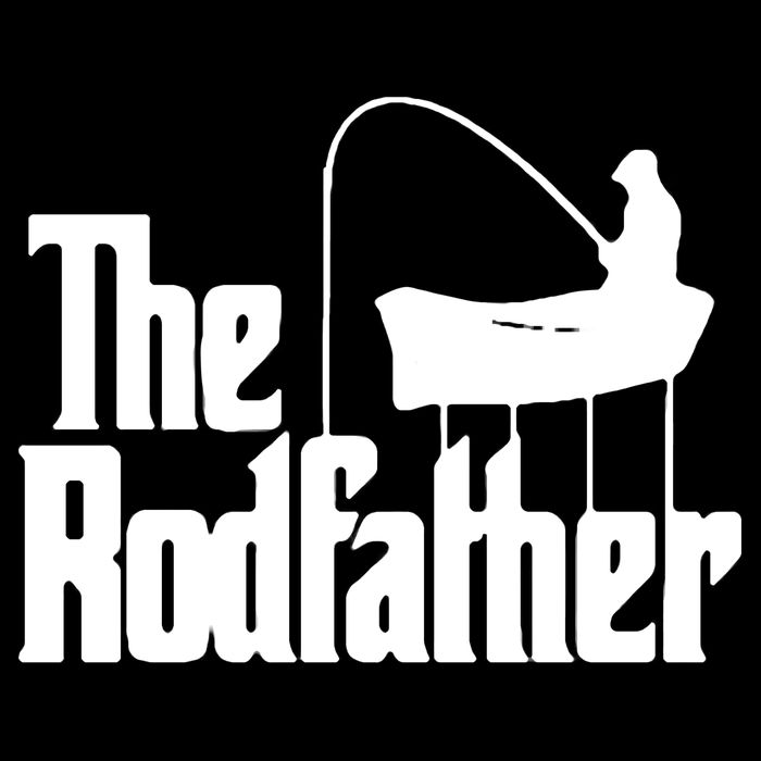 The Rod Father Funny Fishing Dad Cooling Performance Crew T-Shirt