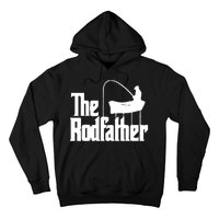 The Rod Father Funny Fishing Dad Hoodie