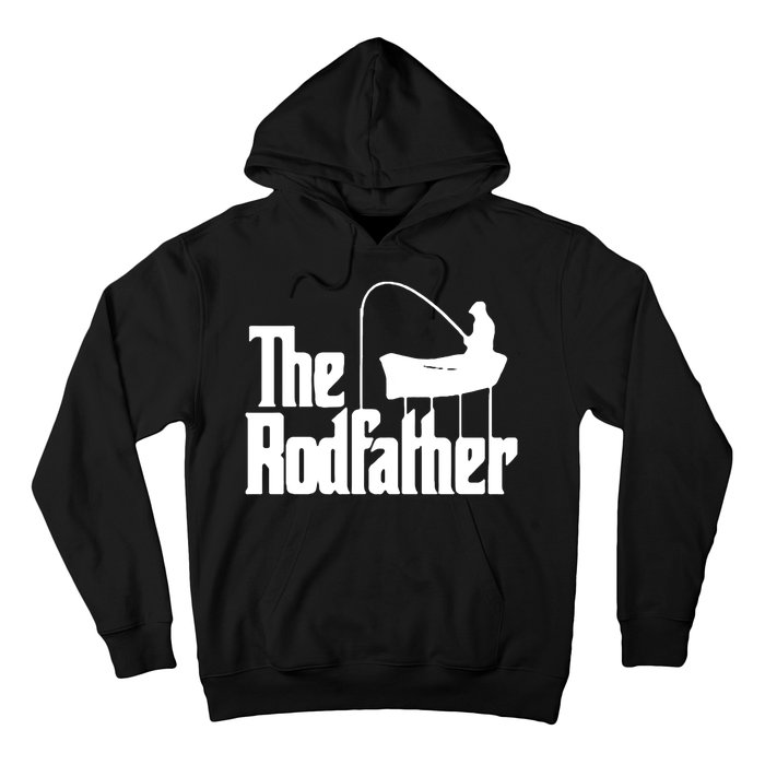 The Rod Father Funny Fishing Dad Hoodie