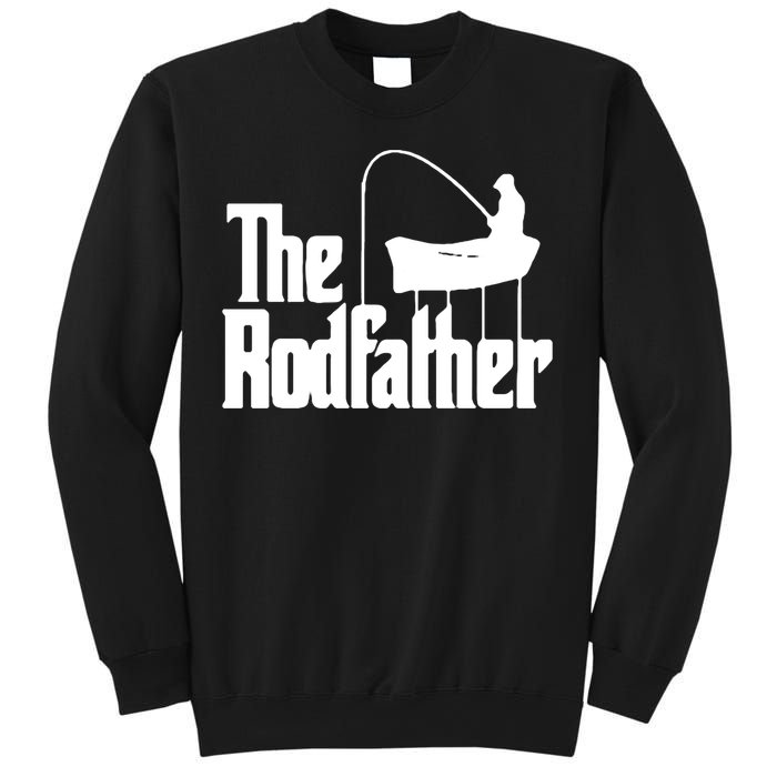 The Rod Father Funny Fishing Dad Sweatshirt