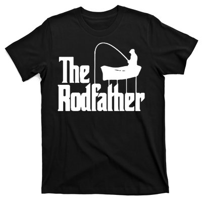 The Rod Father Funny Fishing Dad T-Shirt