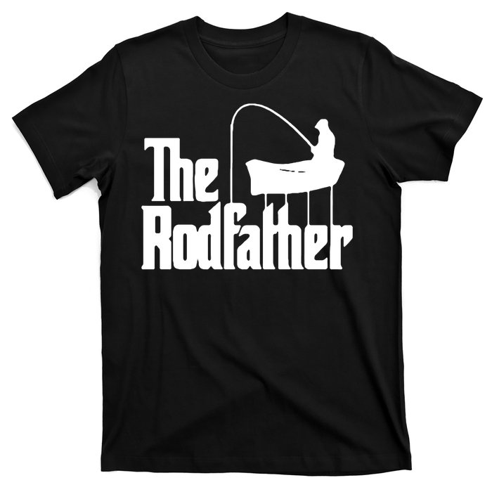 The Rod Father Funny Fishing Dad T-Shirt