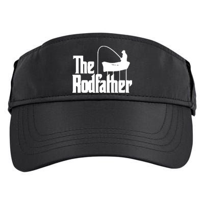 The Rod Father Funny Fishing Dad Adult Drive Performance Visor