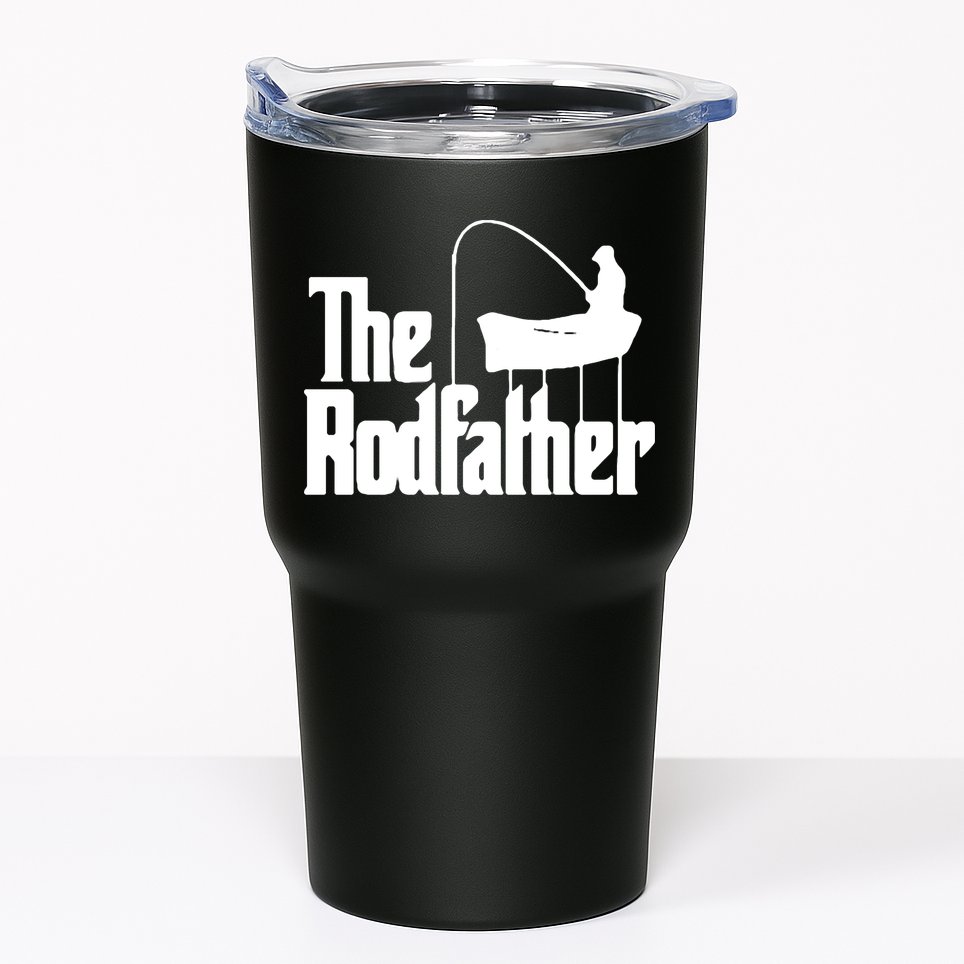 The Rod Father Funny Fishing Dad Tumbler
