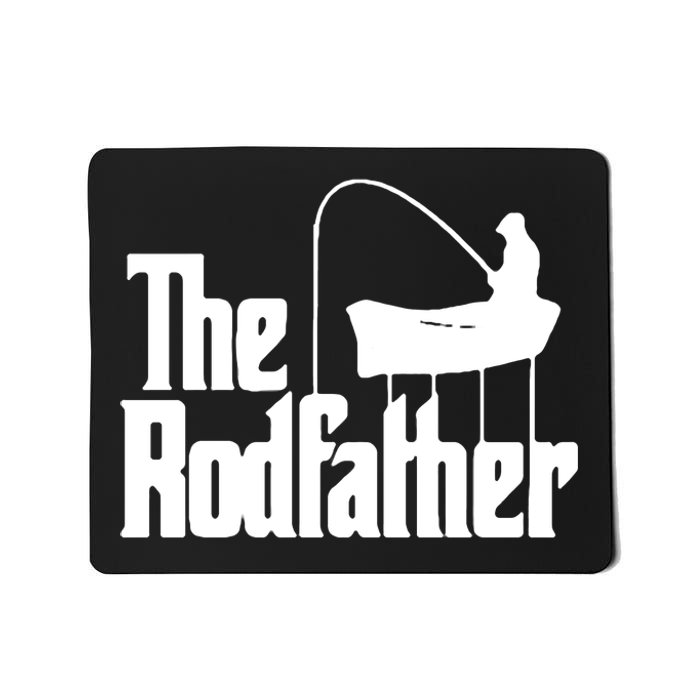 The Rod Father Funny Fishing Dad Mousepad