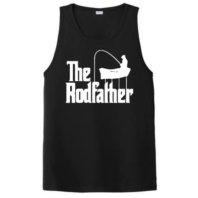 The Rod Father Funny Fishing Dad PosiCharge Competitor Tank