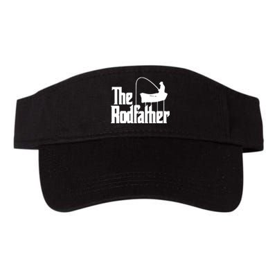 The Rod Father Funny Fishing Dad Valucap Bio-Washed Visor