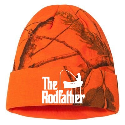 The Rod Father Funny Fishing Dad Kati Licensed 12" Camo Beanie