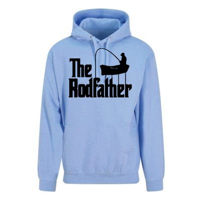 The Rod Father Funny Fishing Dad Unisex Surf Hoodie