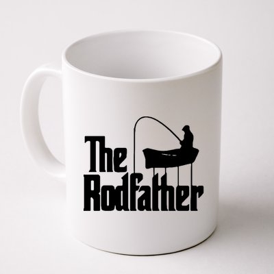 The Rod Father Funny Fishing Dad Coffee Mug