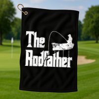 The Rodfather Golf Towel