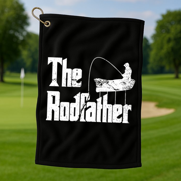 The Rodfather Golf Towel
