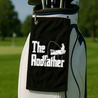 The Rodfather Golf Towel