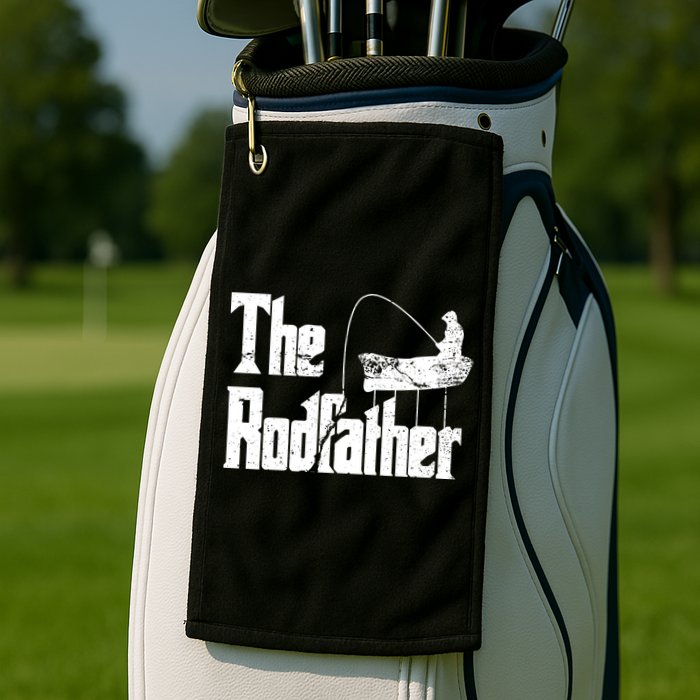 The Rodfather Golf Towel