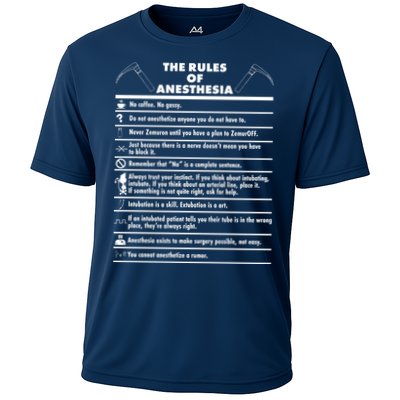 The Rules of Anesthesia Performance Shirt