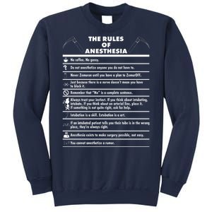 The Rules of Anesthesia Sweatshirt