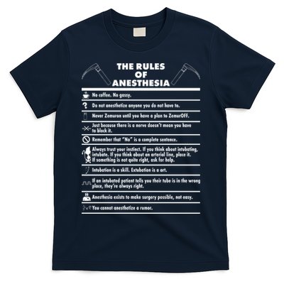 The Rules of Anesthesia T-Shirt