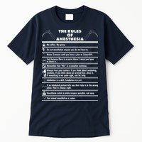 The Rules of Anesthesia Tall T-Shirt