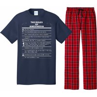 The Rules of Anesthesia Pajama Set