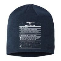 The Rules of Anesthesia Sustainable Beanie