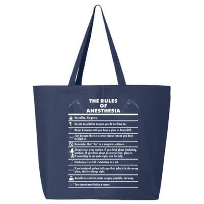 The Rules of Anesthesia 25L Jumbo Tote