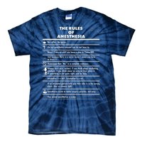 The Rules of Anesthesia Tie-Dye T-Shirt