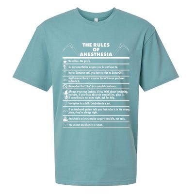 The Rules of Anesthesia Sueded Cloud Jersey T-Shirt
