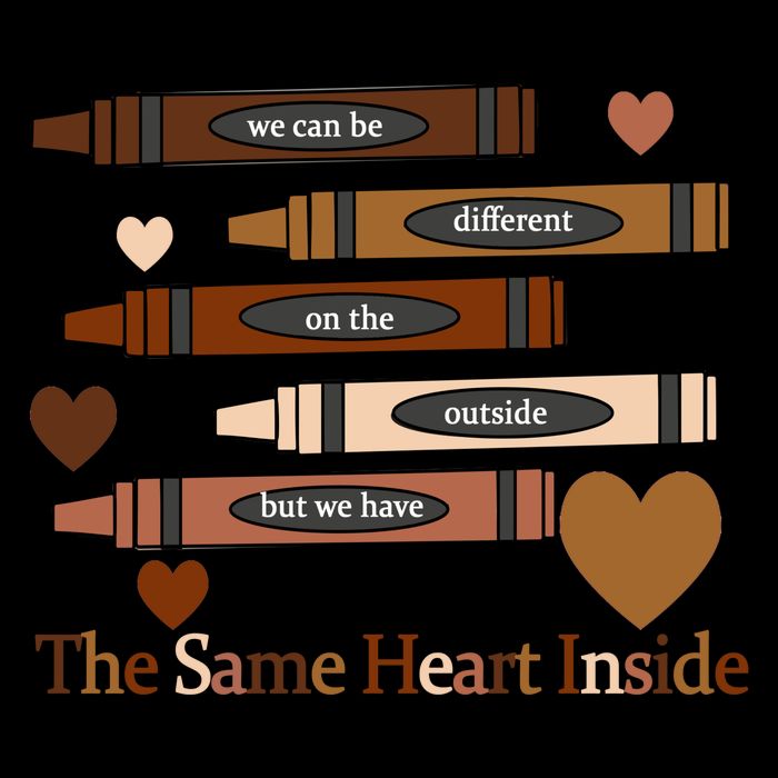 The Same Heart Inside Drawstring Bag