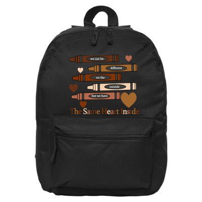 The Same Heart Inside 16 in Basic Backpack